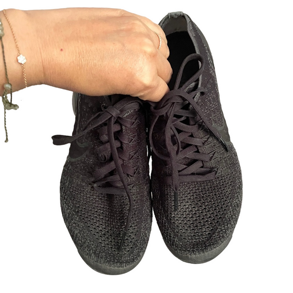 Nike Air Vapormax Triple Black Runners - 6 - Picture 4 of 12